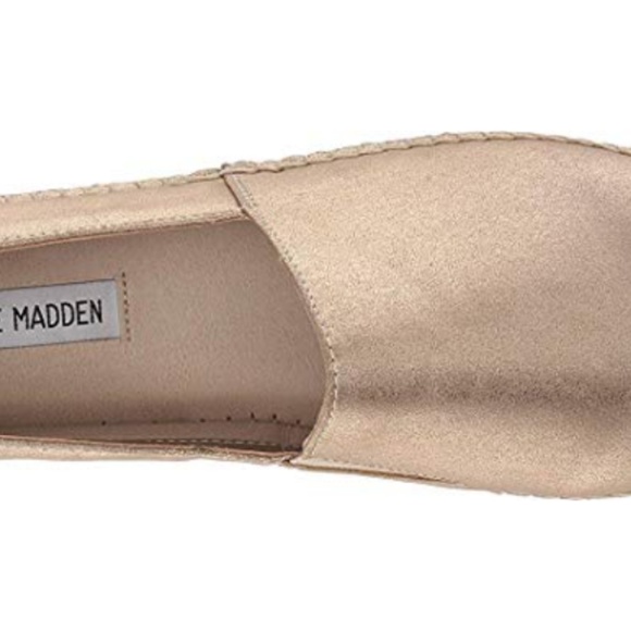 Steve Madden Portugal Slip Ons- Gold - Picture 4 of 4